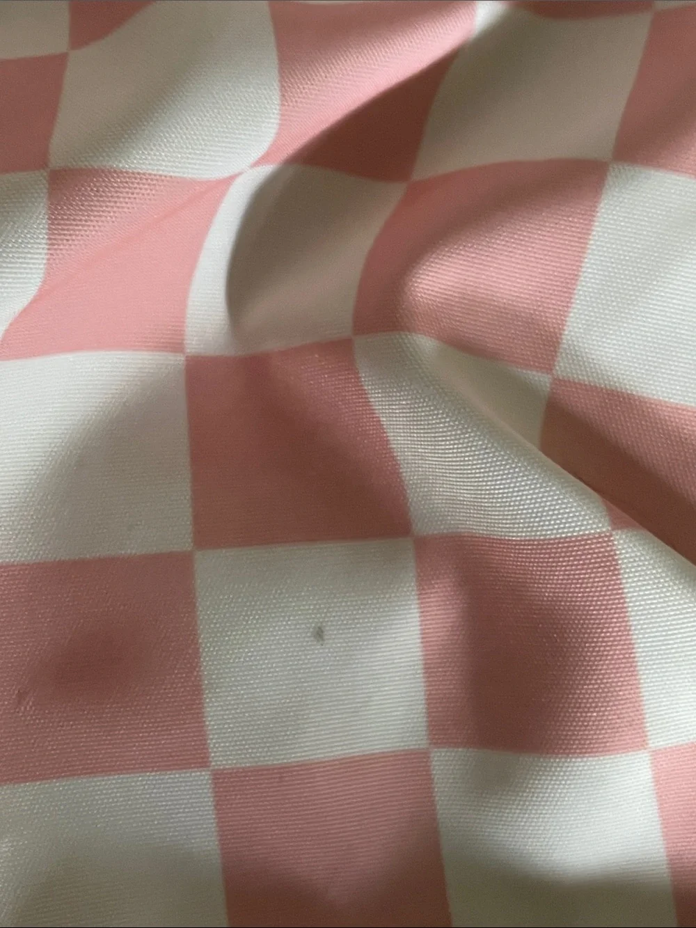 Pura Vida Pink and White Checkerboard Kids Backpack